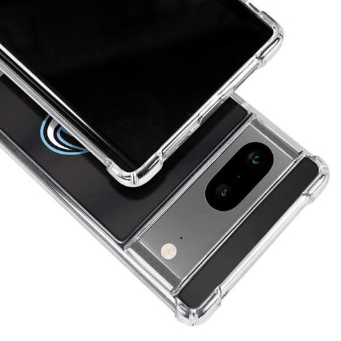 NHL Utah Mammoth Striped Jersey Google Pixel 8 Clear Case